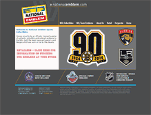 Tablet Screenshot of nationalemblemcollectibles.com